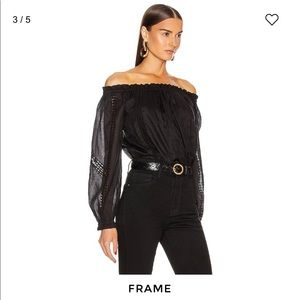 Frame Off-Shoulder Top